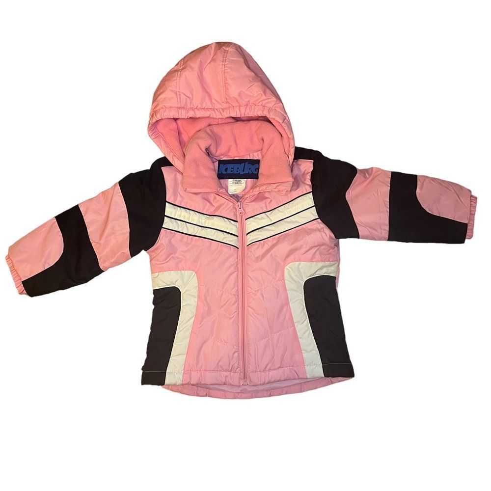 Iceburg Insulated Pink Toddler Jacket Size 3T